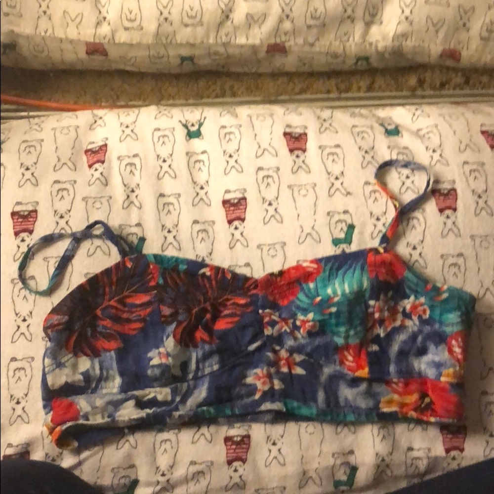 5 for $20 Roxy floral bralette / crop top